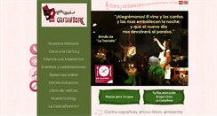 Desktop Screenshot of lacastafiore.net